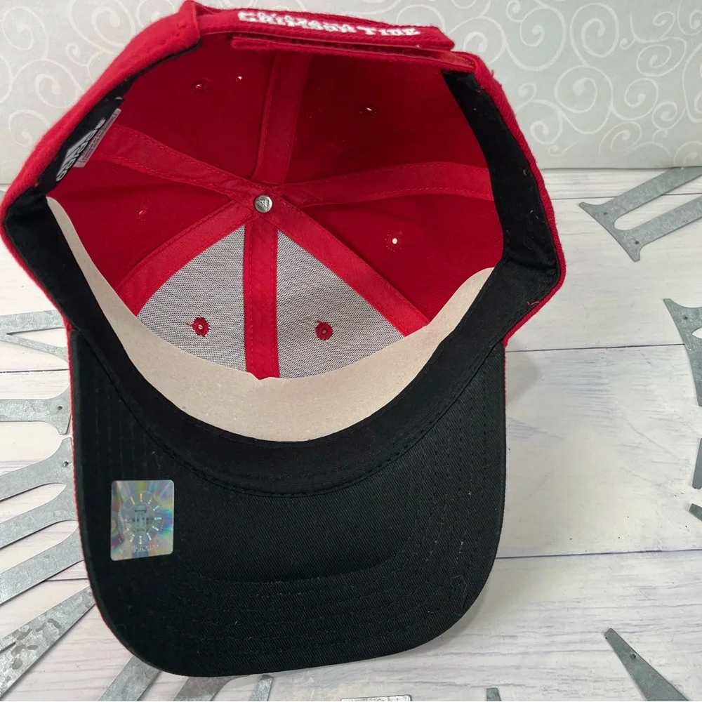 Alabama Crimson Tide Adidas Adult Structured Adjustable Cap Hat Beanie Red NEW